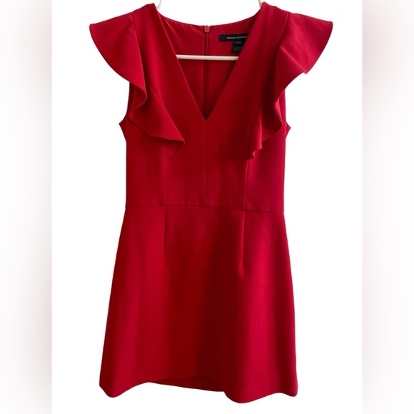French Connection Red Dress - Picture 1 of 3